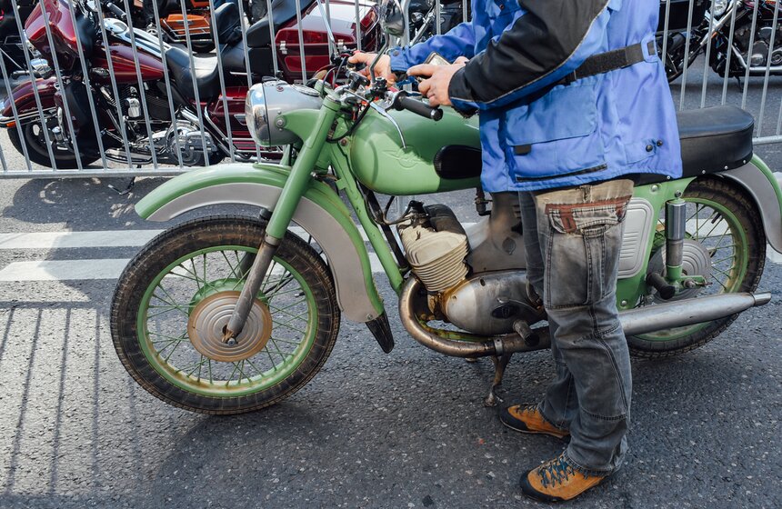 В Москве состоялся осенний мотофестиваль 19 фото