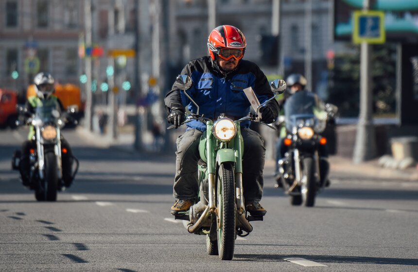 В Москве состоялся осенний мотофестиваль 8 фото