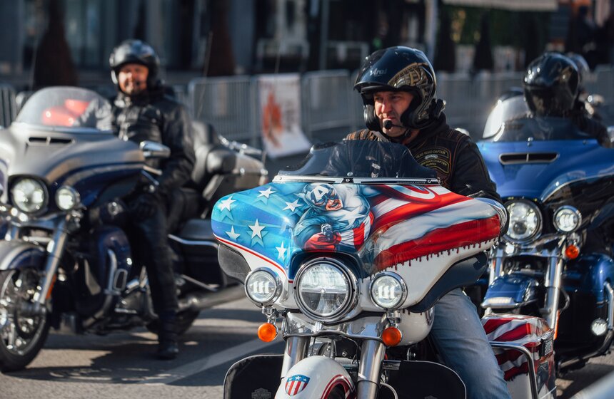 В Москве состоялся осенний мотофестиваль 3 фото