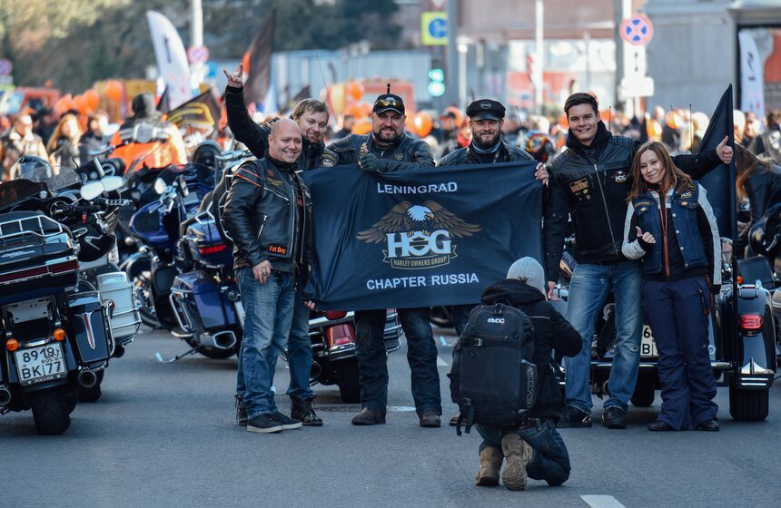 В Москве состоялся осенний мотофестиваль 9 фото