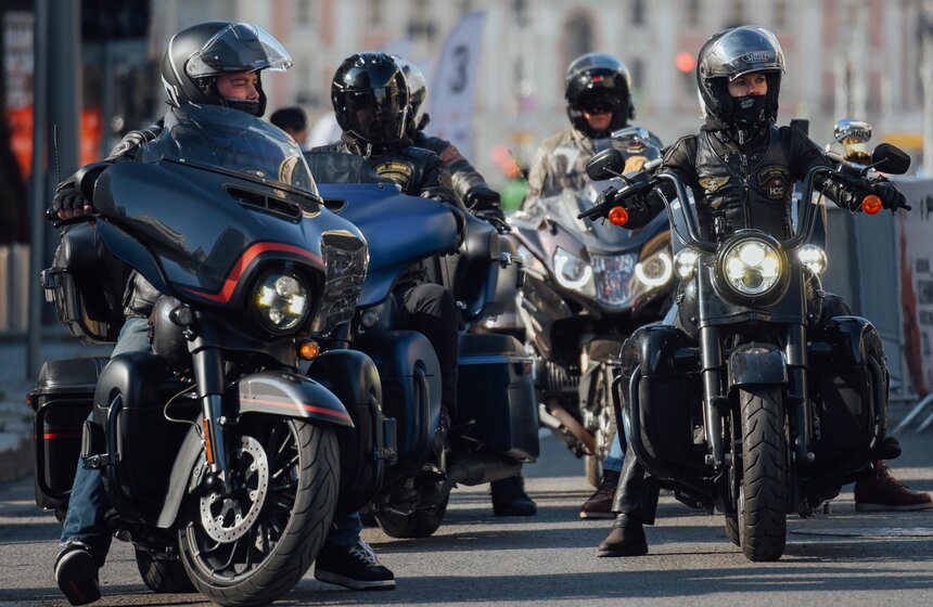 В Москве состоялся осенний мотофестиваль 4 фото