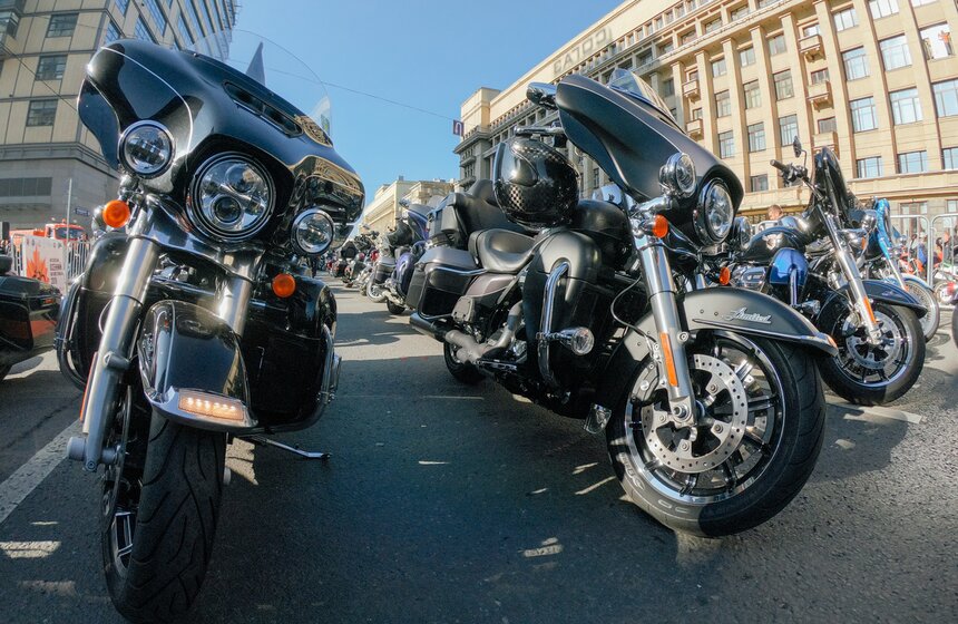 В Москве состоялся осенний мотофестиваль 6 фото