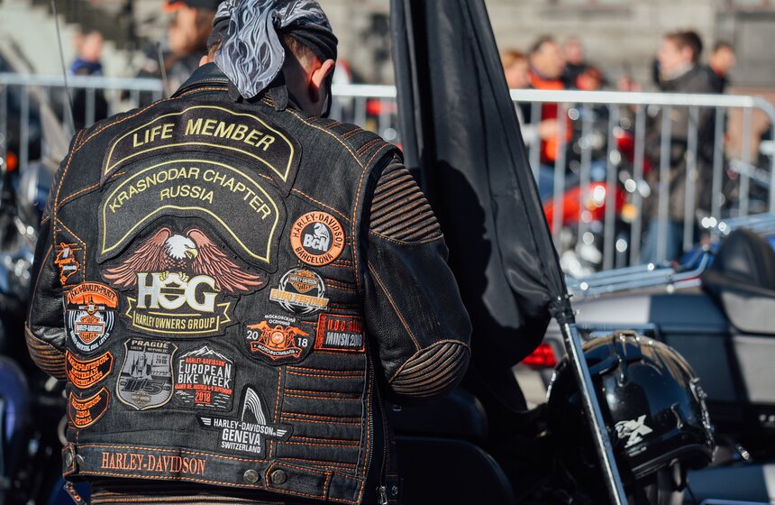 В Москве состоялся осенний мотофестиваль 7 фото