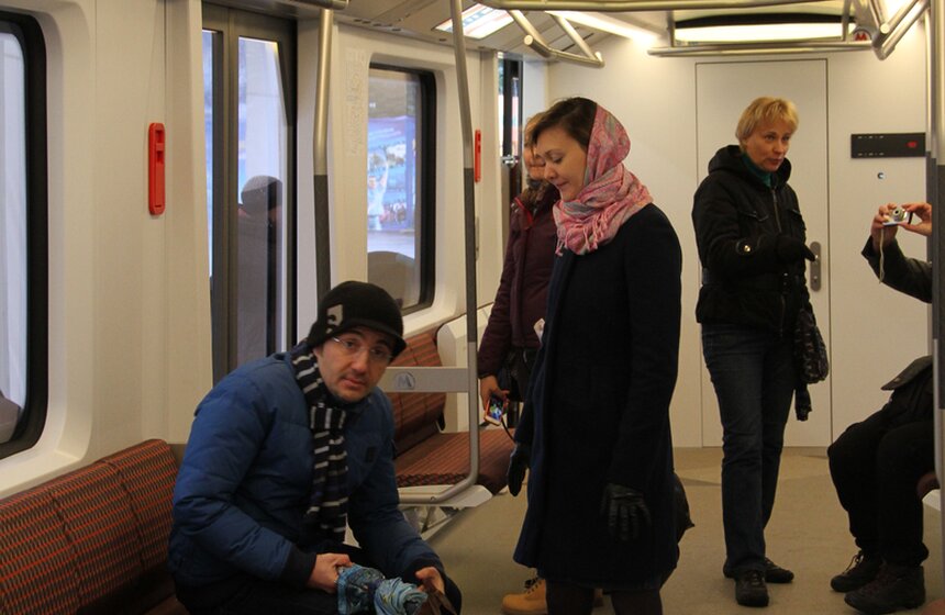 На ВВЦ до конца октября можно протестировать метропоезд будущего 3 фото