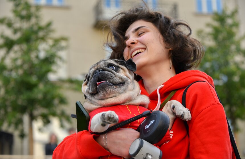 В столице прошла первая костюмированная вечеринка для собак 12 фото