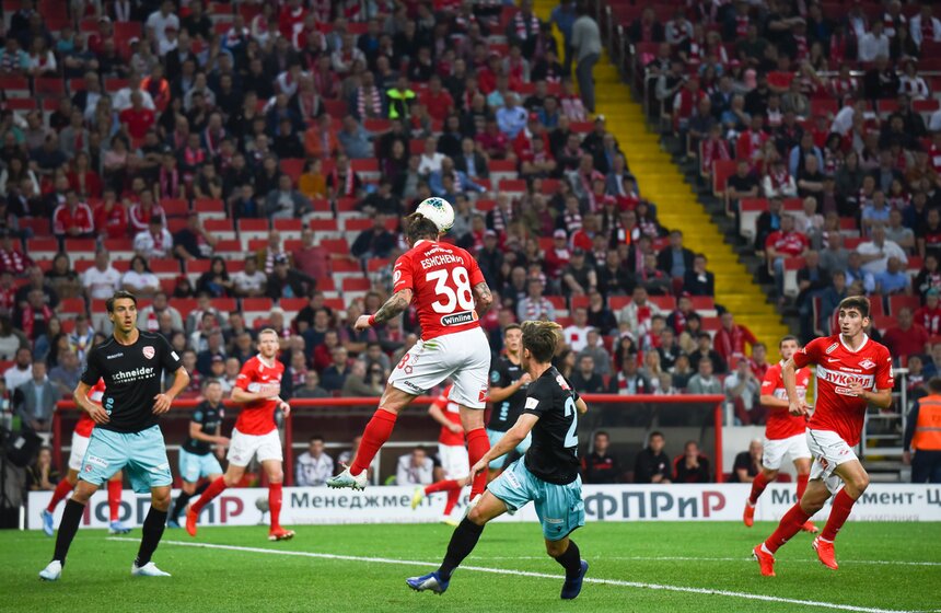 "Спартак" обыграл "Тун" и вышел в следующий раунд Лиги Европы 13 фото