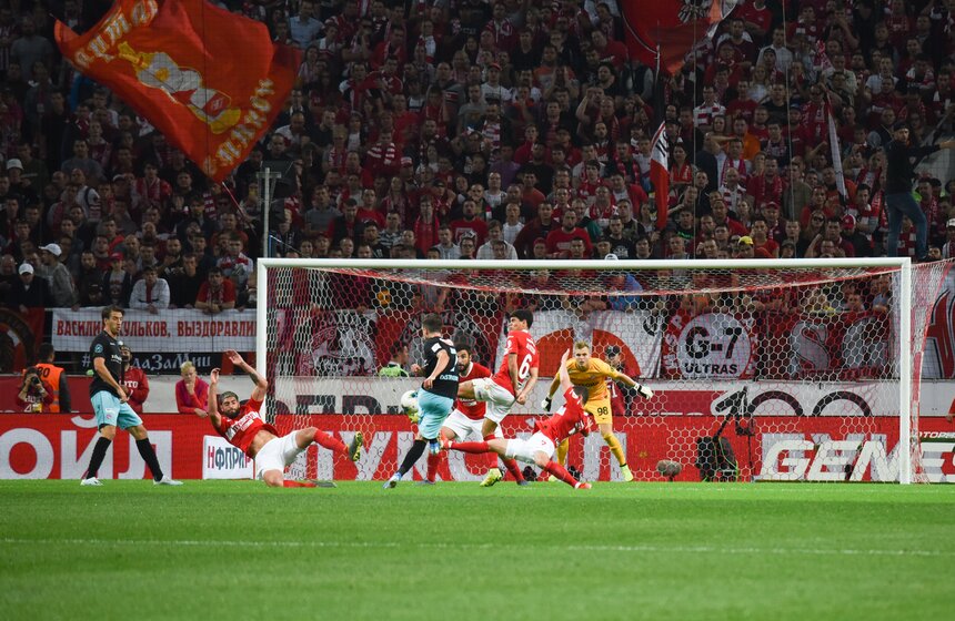 "Спартак" обыграл "Тун" и вышел в следующий раунд Лиги Европы 22 фото