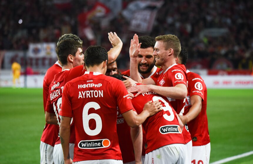 "Спартак" обыграл "Тун" и вышел в следующий раунд Лиги Европы 17 фото
