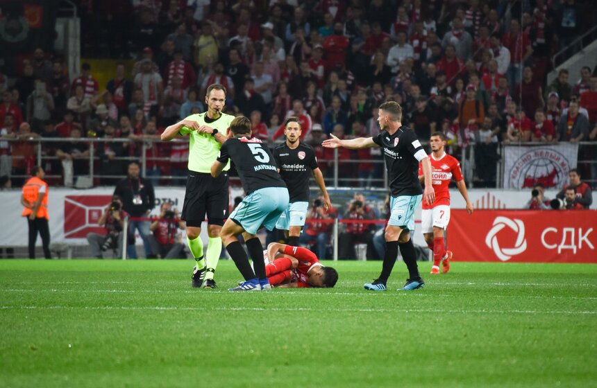 "Спартак" обыграл "Тун" и вышел в следующий раунд Лиги Европы 20 фото