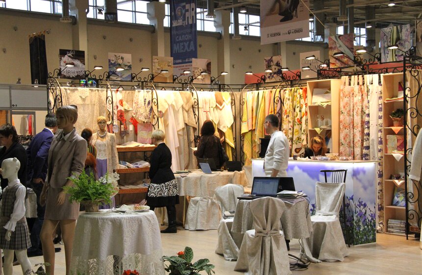 На ВВЦ проходит выставка-ярмарка "Текстильлегпром" 6 фото