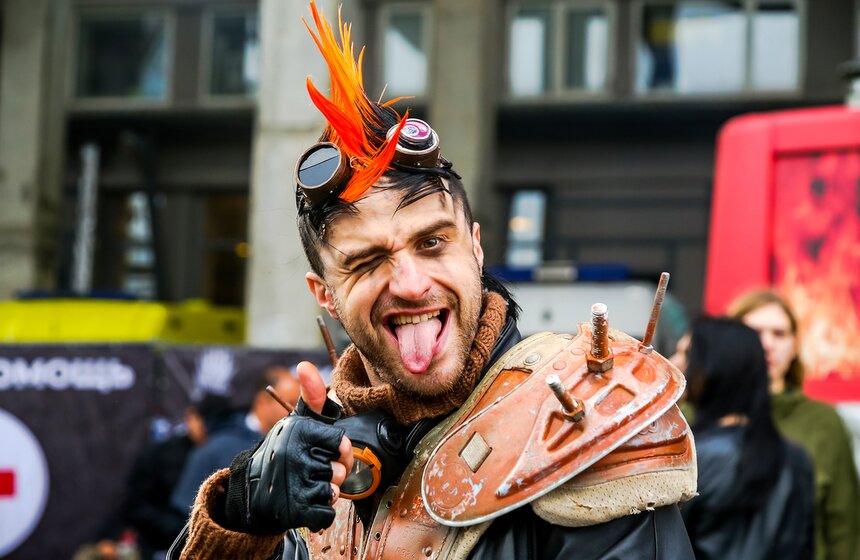 В Москве прошел панк-рок фестиваль "Панки в городе" 1 фото