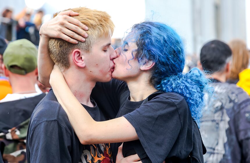 В Москве прошел панк-рок фестиваль "Панки в городе" 17 фото