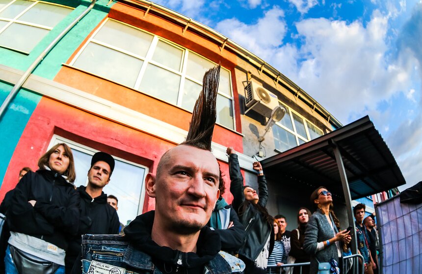 В Москве прошел панк-рок фестиваль "Панки в городе" 12 фото