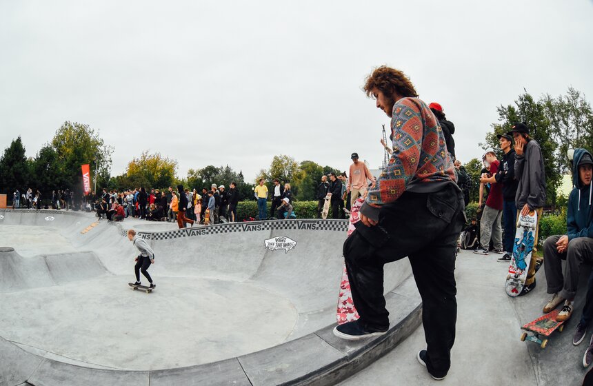 В Парке Горького открылся скейтпарк 11 фото