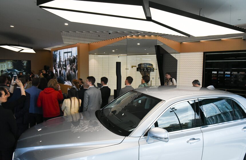 В Москве состоялось торжественное открытие галереи Aurus 5 фото