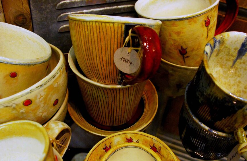 На Тишинке открылась юбилейная выставка "Блошиный рынок" 17 фото