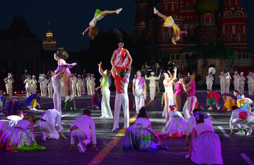 Открытие фестиваля "Спасская башня" 6 фото