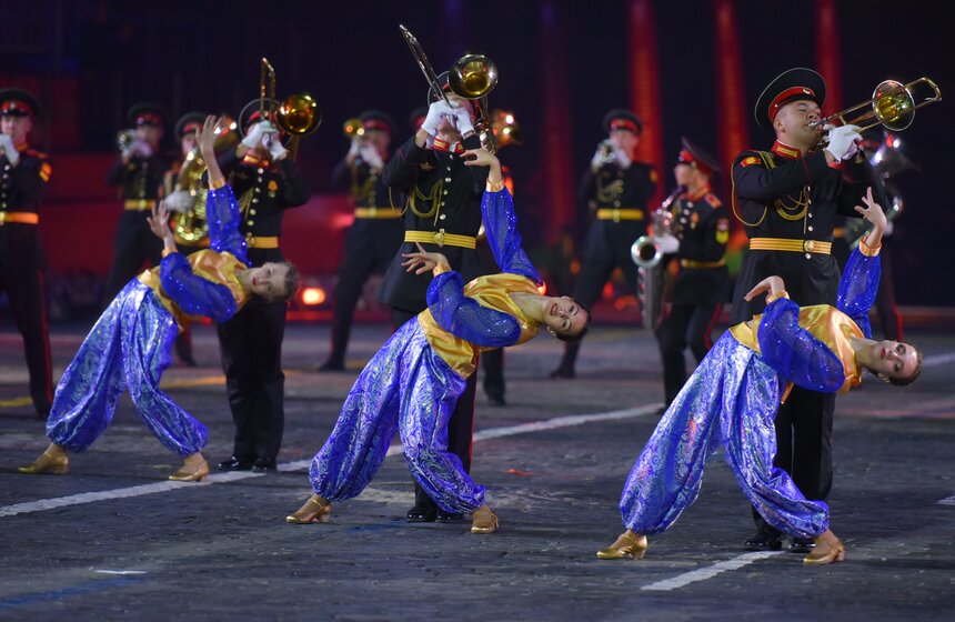 Открытие фестиваля "Спасская башня" 38 фото