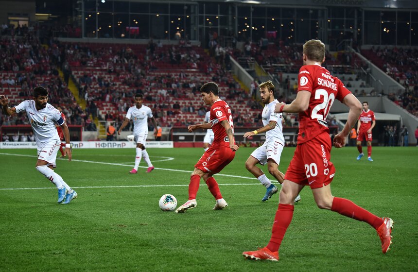 "Спартак" проиграл "Браге" и вылетел из Лиги Европы 13 фото