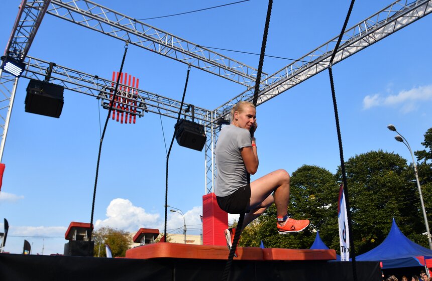 В Москве состоялся ЧМ по забегам с препятствиями "Ниндзя OC" 9 фото