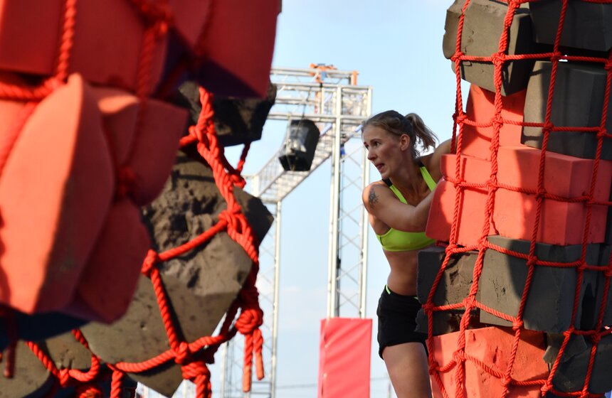 В Москве состоялся ЧМ по забегам с препятствиями "Ниндзя OC" 12 фото