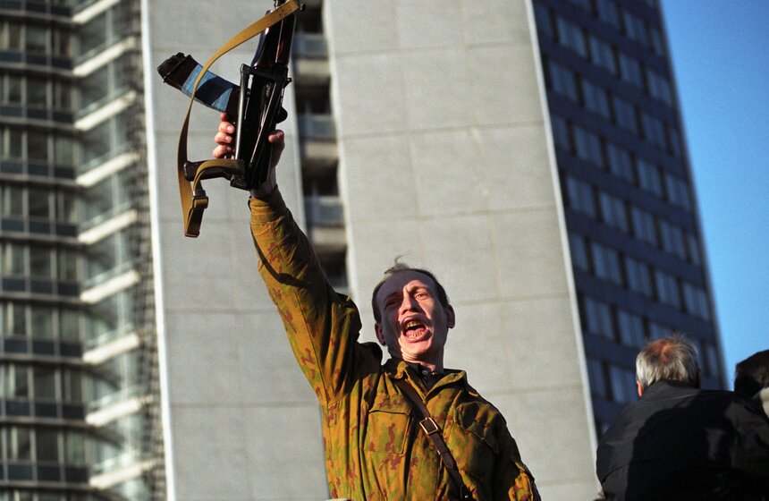 В Москве вспоминают Октябрьский переворот 1993 года 3 фото