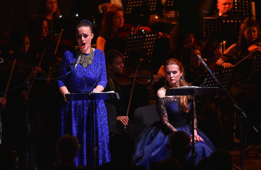 Всемирный день оперы отметили в столичном метро 19 фото