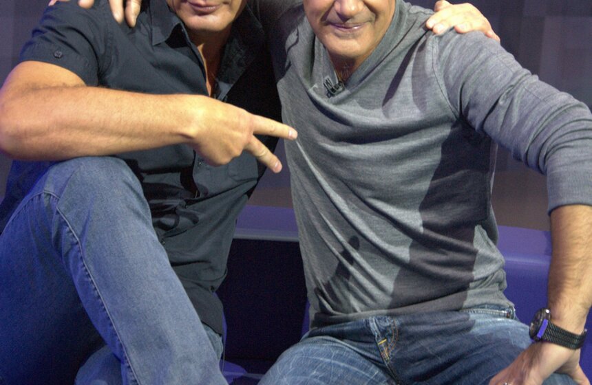 Антонио Бандерас побывал на съемках программы "Правда 24" 4 фото