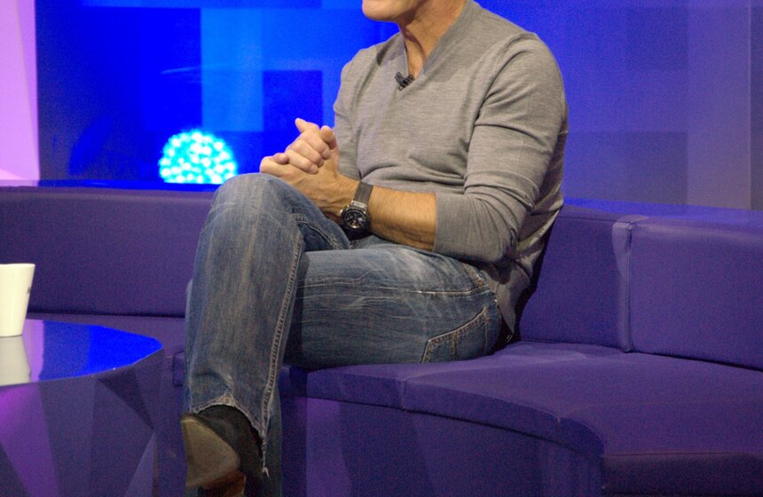 Антонио Бандерас побывал на съемках программы "Правда 24" 2 фото