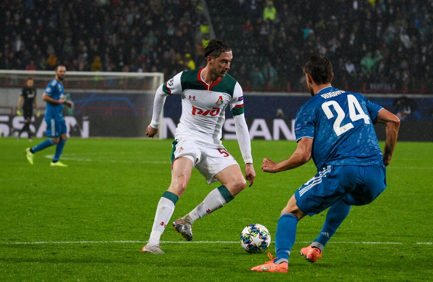 "Локомотив" проиграл "Ювентусу" в Лиге чемпионов 32 фото