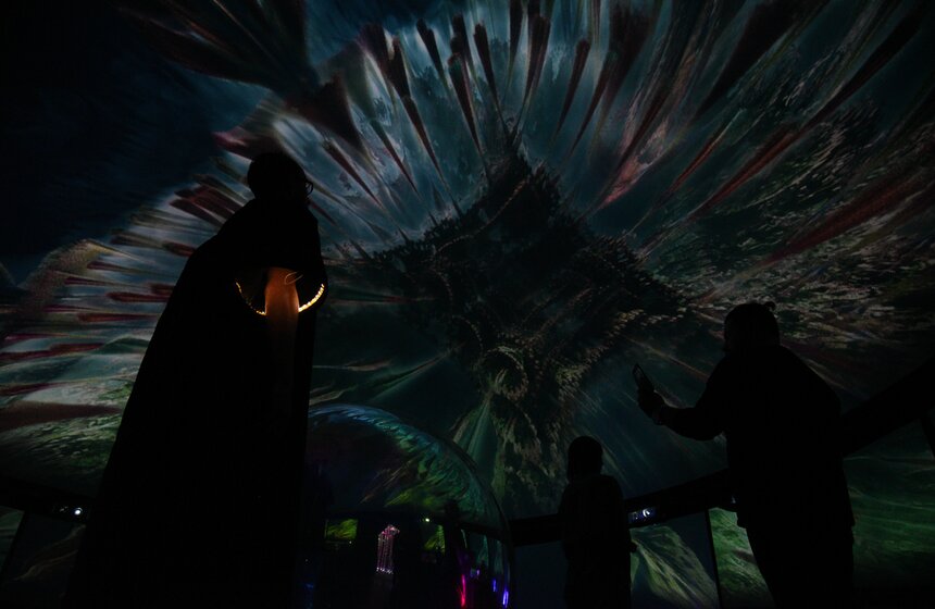 Иммерсивная выставка Mystic Universe 18 фото