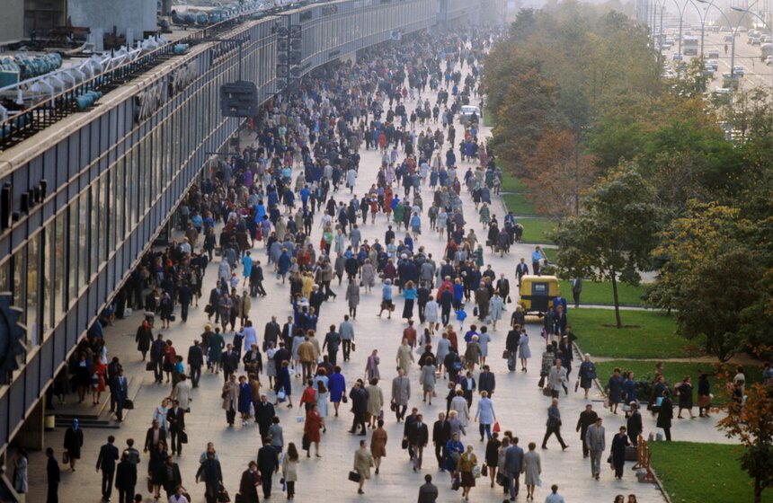 Проспект Калинина в Москве, 1975 г.