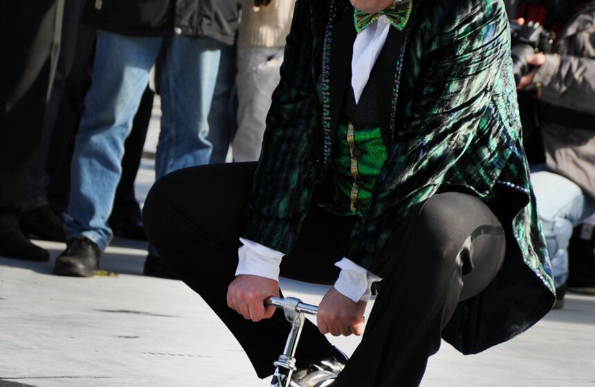 Велокарнавал в стиле "Алисы в стране чудес" в "Сокольниках" 12 фото