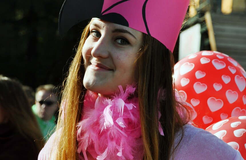 Велокарнавал в стиле "Алисы в стране чудес" в "Сокольниках" 13 фото