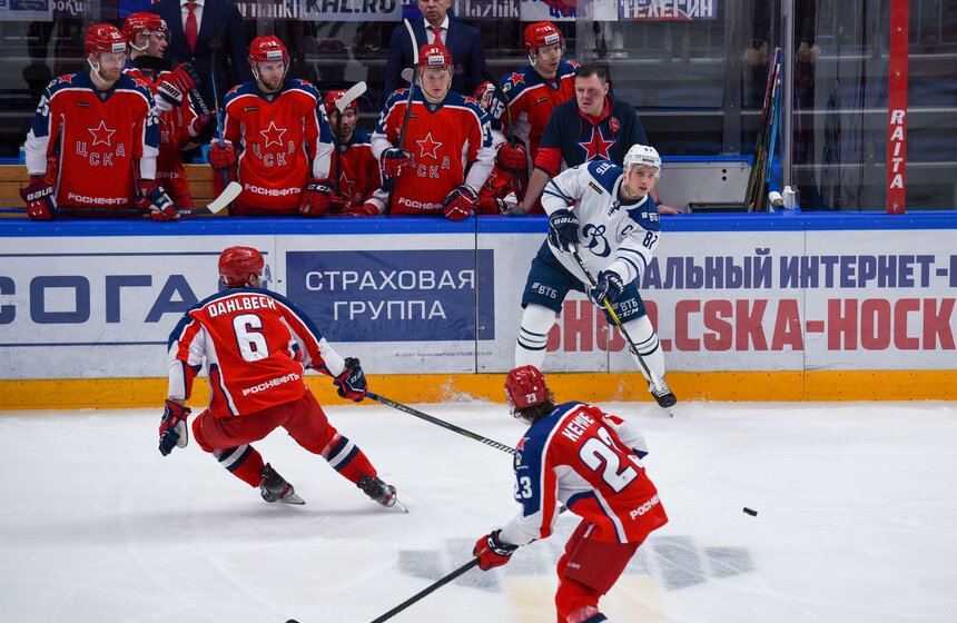 ЦСКА одержал волевую победу над московским "Динамо" 17 фото