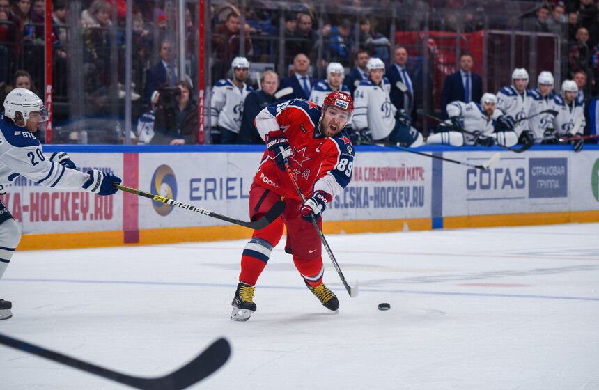 ЦСКА одержал волевую победу над московским "Динамо" 14 фото