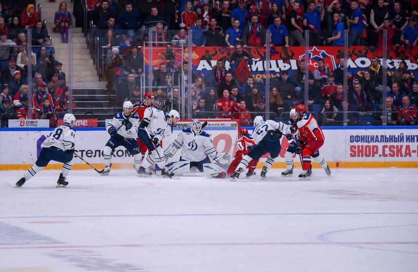ЦСКА одержал волевую победу над московским "Динамо" 8 фото