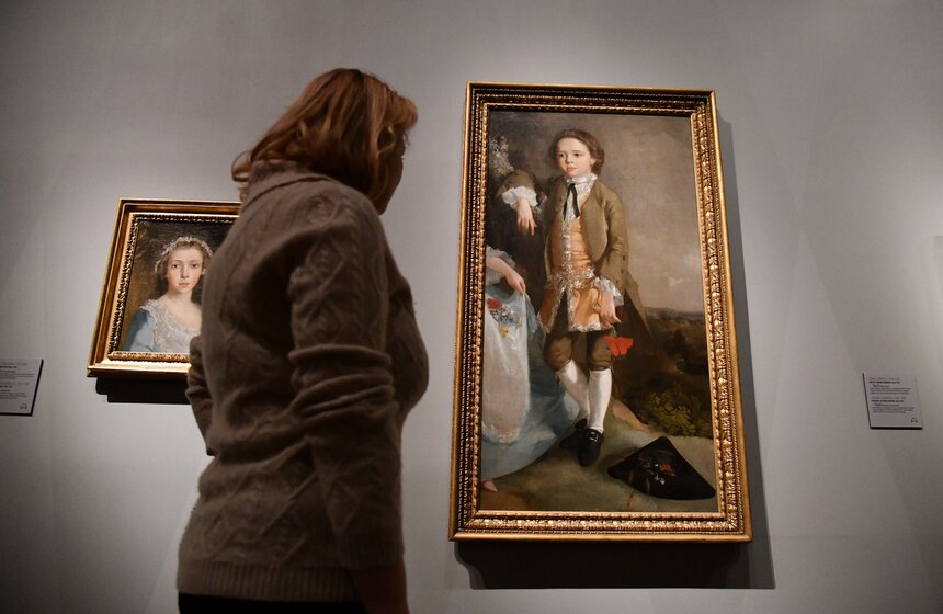 В ГМИИ имени Пушкина открылась выставка Томаса Гейнсборо 14 фото