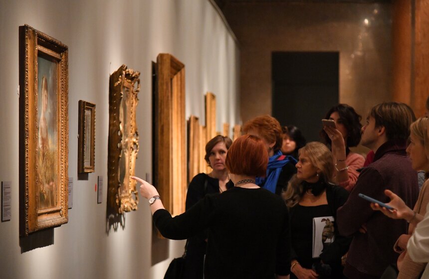 В ГМИИ имени Пушкина открылась выставка Томаса Гейнсборо 11 фото