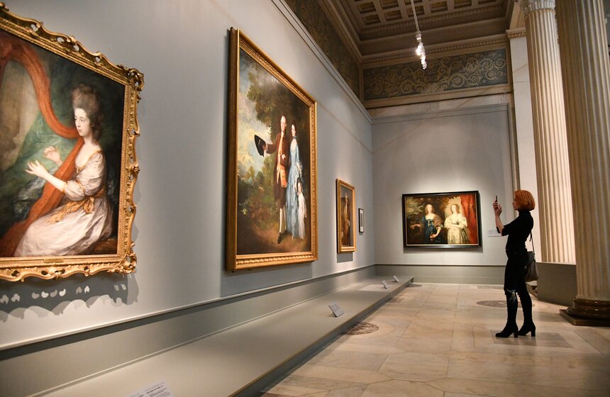 В ГМИИ имени Пушкина открылась выставка Томаса Гейнсборо 4 фото