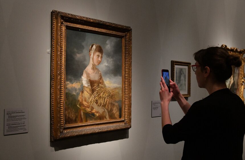 В ГМИИ имени Пушкина открылась выставка Томаса Гейнсборо 17 фото