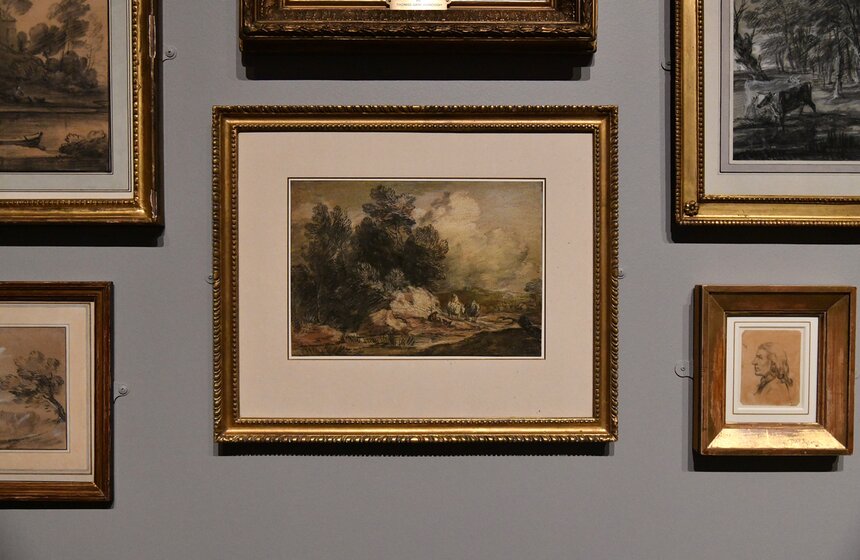 В ГМИИ имени Пушкина открылась выставка Томаса Гейнсборо 15 фото