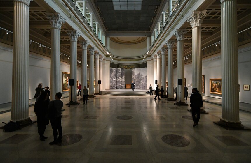 В ГМИИ имени Пушкина открылась выставка Томаса Гейнсборо 16 фото