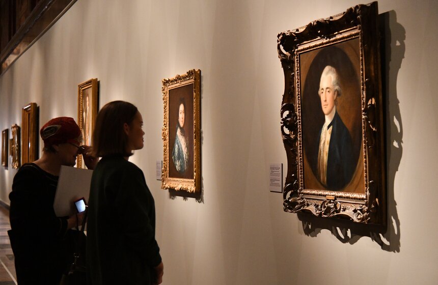 В ГМИИ имени Пушкина открылась выставка Томаса Гейнсборо 9 фото