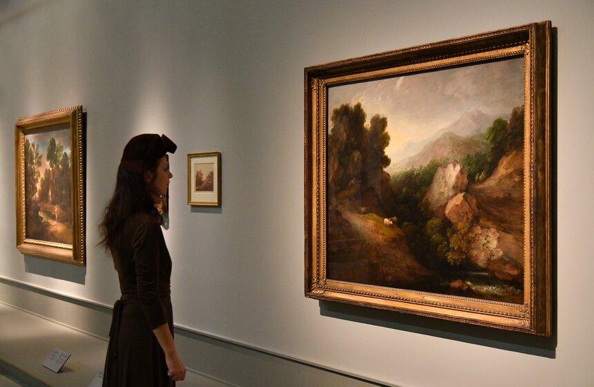 В ГМИИ имени Пушкина открылась выставка Томаса Гейнсборо 8 фото