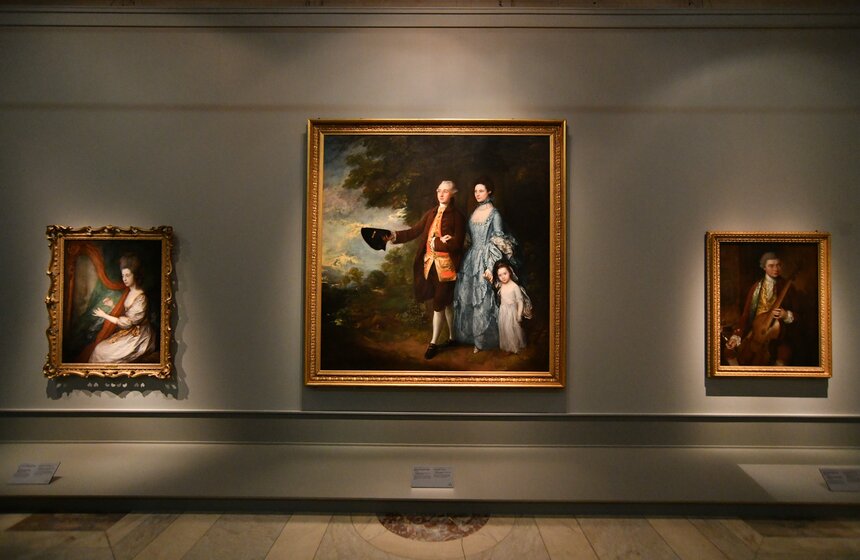 В ГМИИ имени Пушкина открылась выставка Томаса Гейнсборо 13 фото