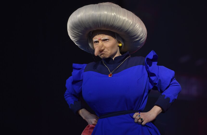 На выходные эта площадка превратилась в настоящий уголок Японии