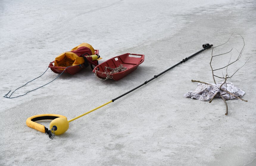 Поисково-спасательные службы патрулируют самые опасные места водоема