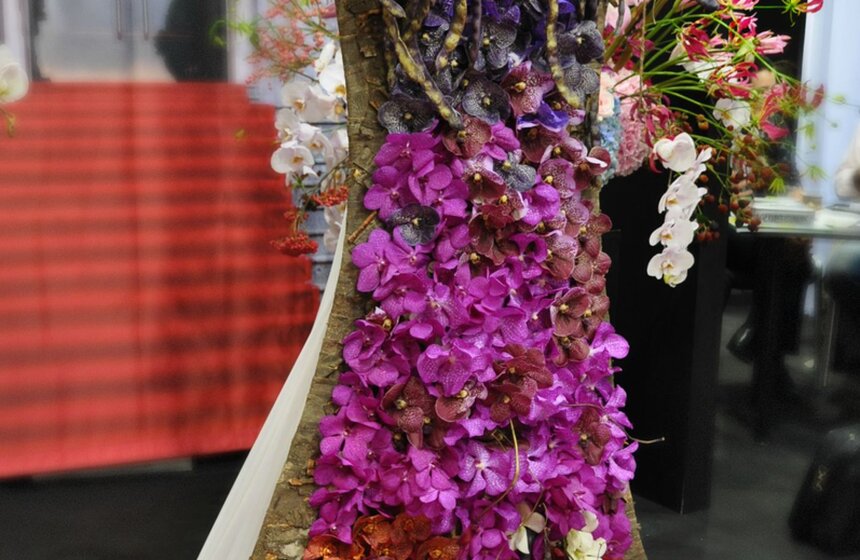 В "Крокус Экспо" открылась выставка цветов 14 фото