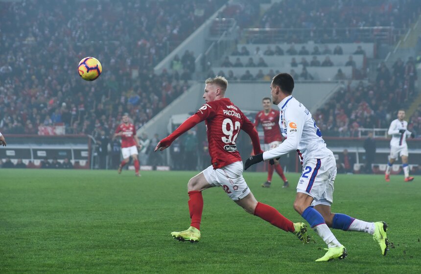 Единственная по-настоящему серьезная ситуация у ворот Игоря Акинфеева возникла на 67-й минуте.